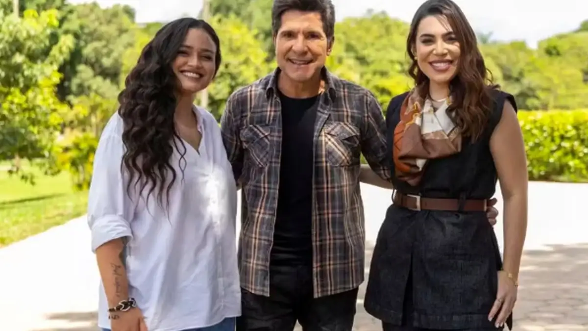 Daniel emociona no “Viver Sertanejo” com Luiza Martins e Naiara Azevedo