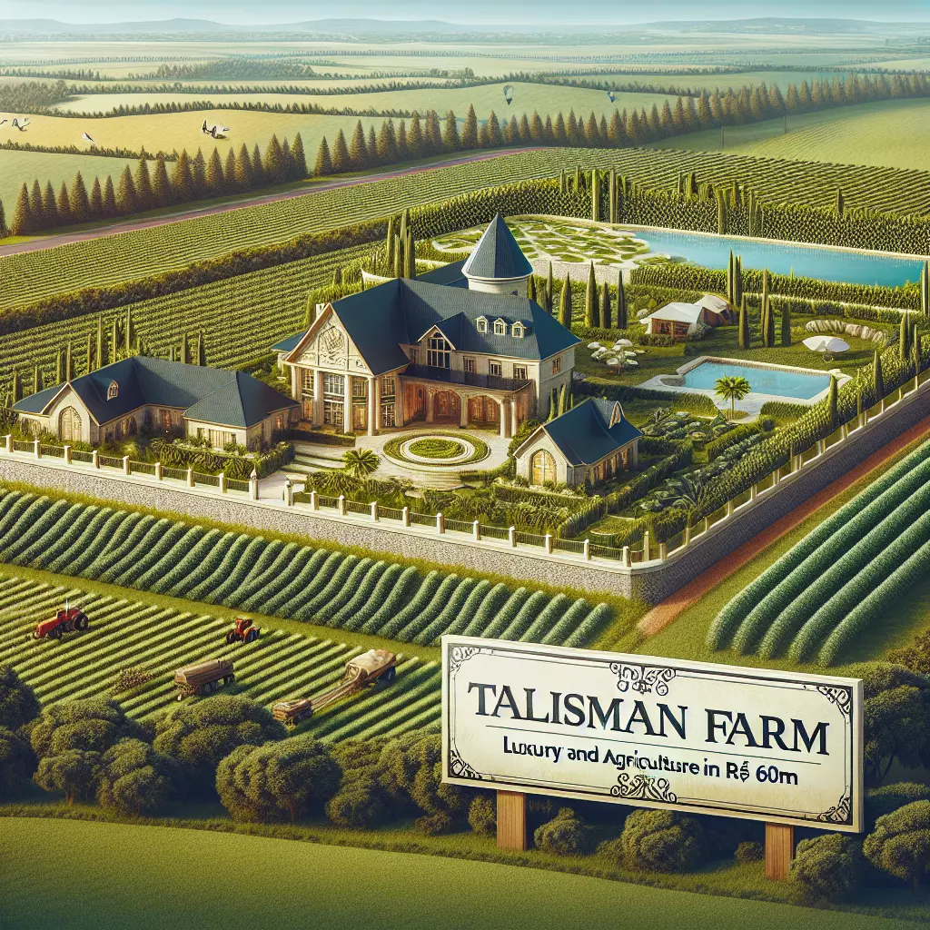 Fazenda Talismã: Luxo e agricultura em Jussara, avaliada em R$ 60M