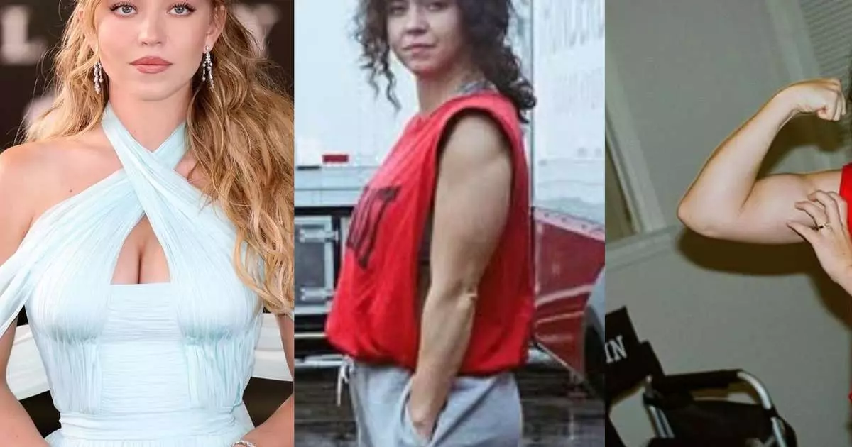 Com 4 horas de treino diário, Sydney Sweeney ganhou 13kg de músculo.