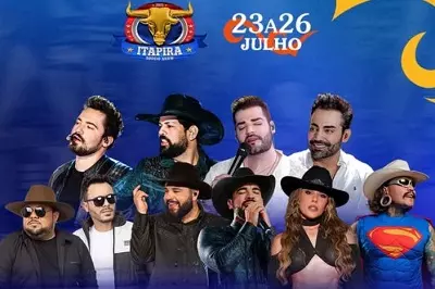 Itapira Rodeio Show 2025 inicia nesta quarta com grandes atrações