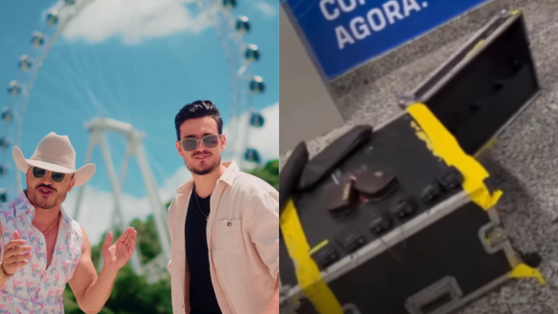 Dupla sertaneja denuncia Latam por danos a equipamentos de show