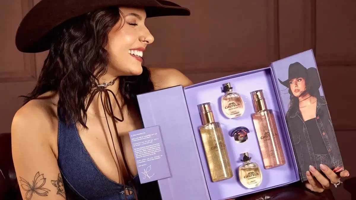 Ana Castela bate recorde de vendas com perfume em pré-venda