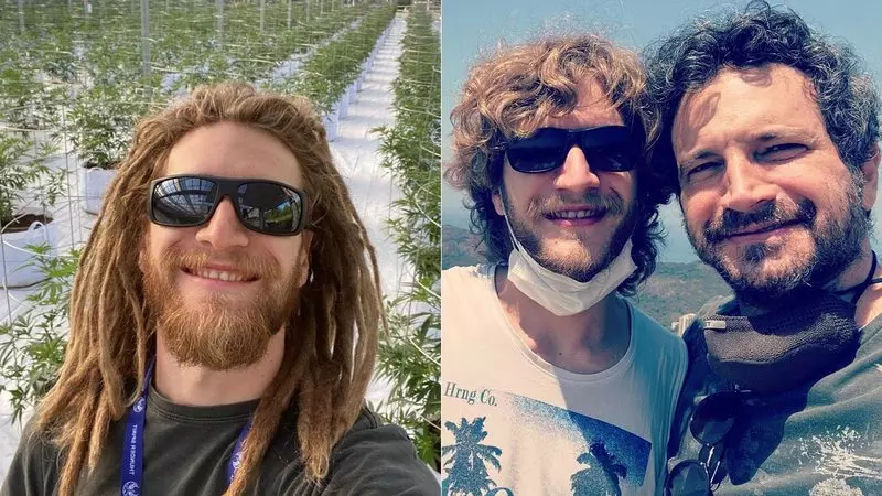 Filho de Caco Ciocler deixa Brasil e se torna cultivador de cannabis no Canadá