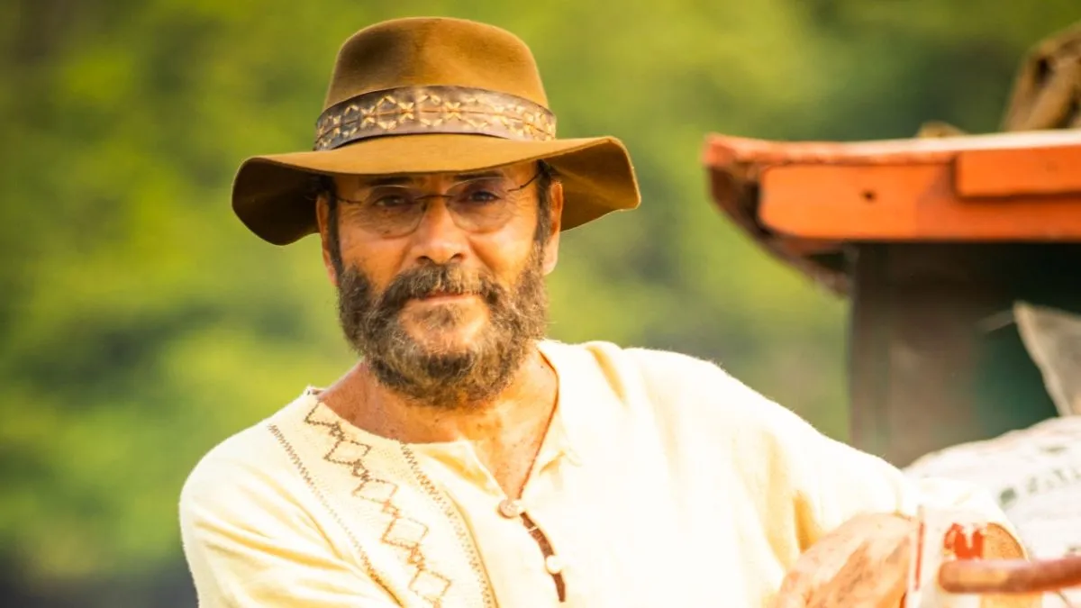 Almir Sater exibe riqueza com gado na fazenda da novela “Pantanal”