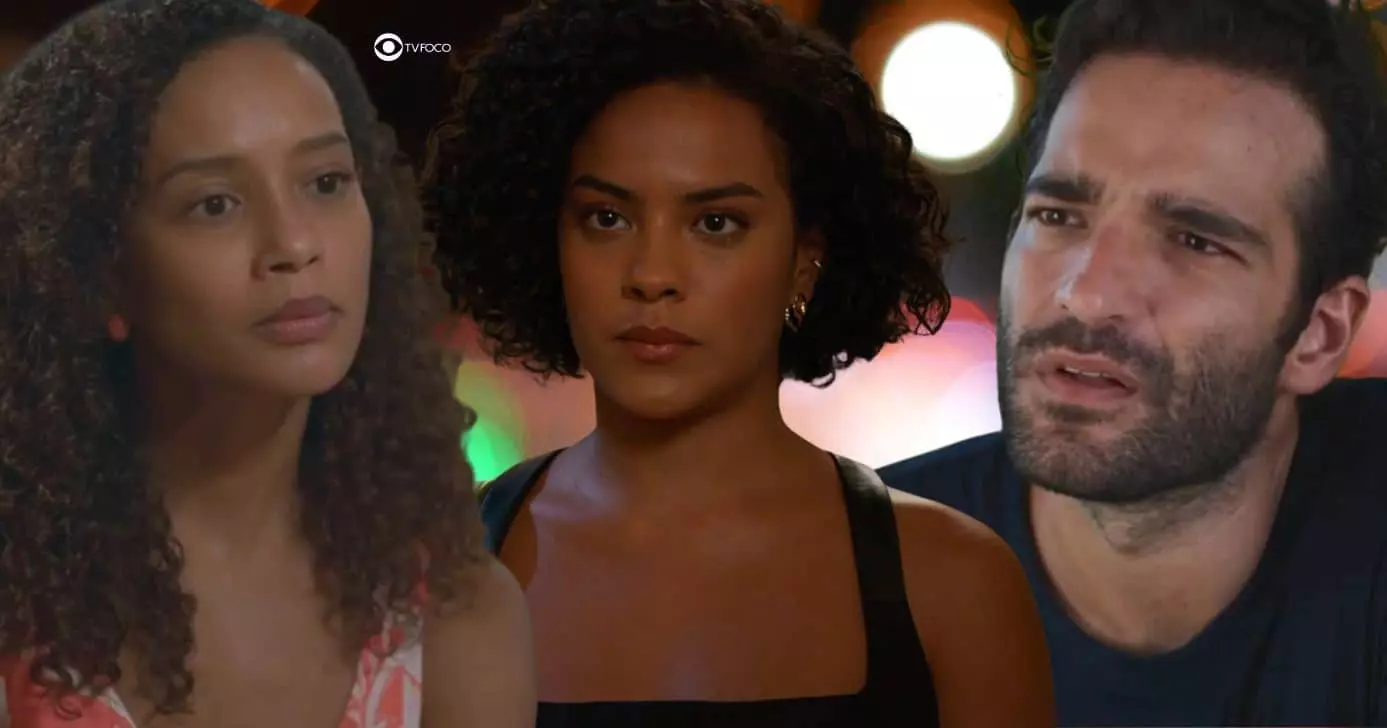 Raquel expõe Fátima e Afonso em momento tenso no Vale Tudo