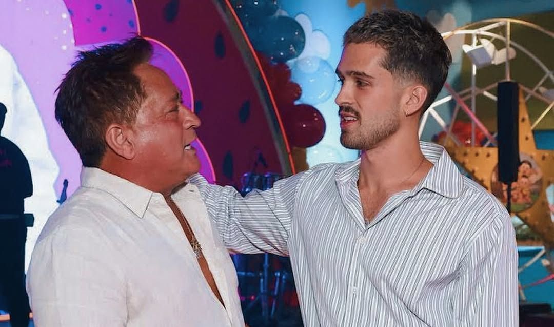 João Guilherme parabeniza o pai: “O cara mais figura que conheço”