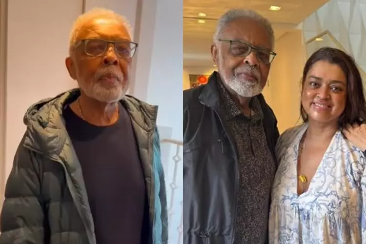 Gilberto Gil comenta sobre a chegada do corpo de Preta Gil ao Brasil