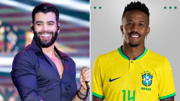 Gusttavo Lima canta em casamento de Éder Militão