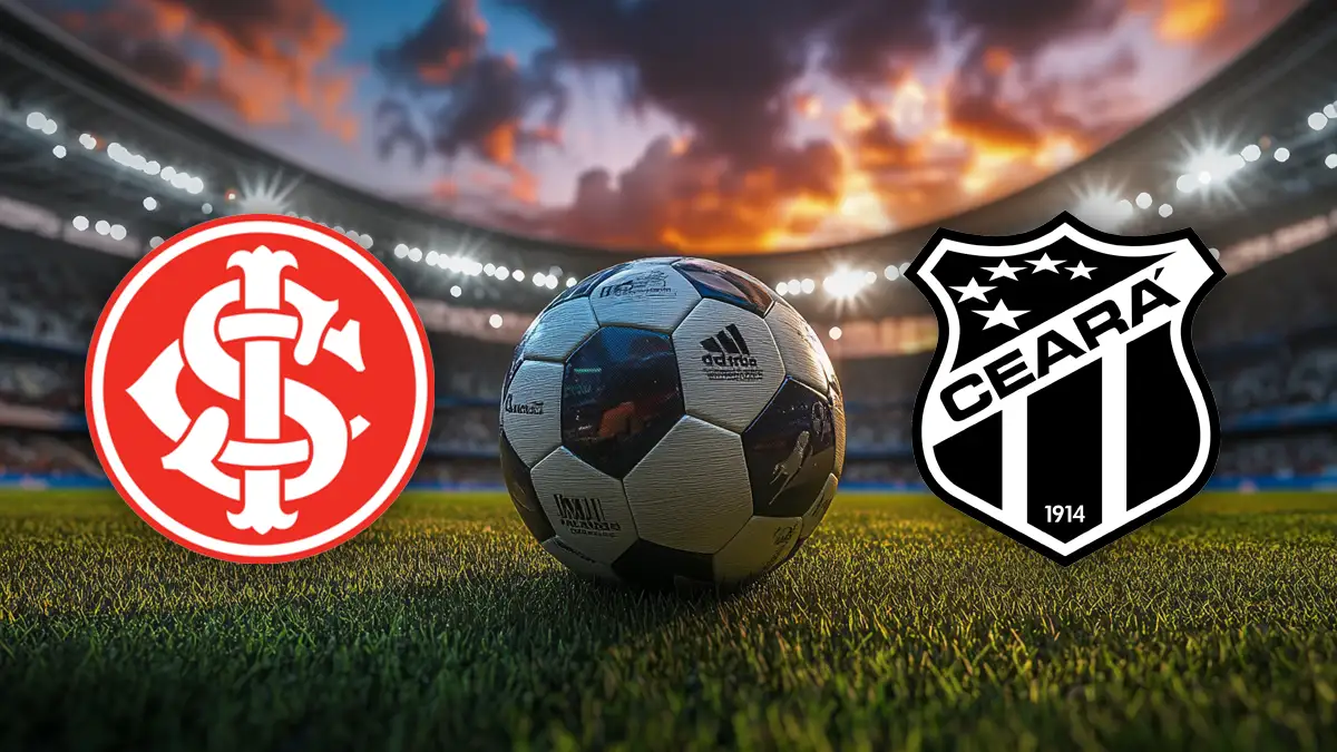 Inter x Ceará AO VIVO: onde assistir, horário e escalações do confronto no Brasileirão