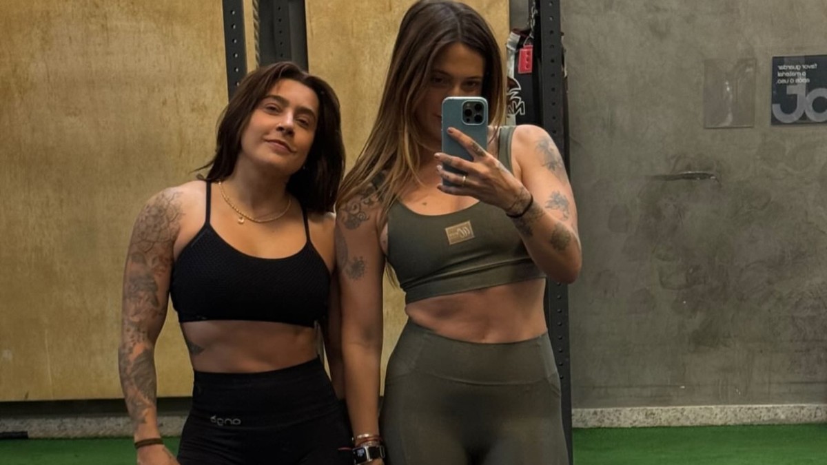 Lauana Prado, a sertaneja das ‘supercoxas’, exibe resultado do treino