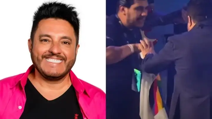 Bruno, cantor sertanejo, rejeita bandeira de Pernambuco em Caruaru