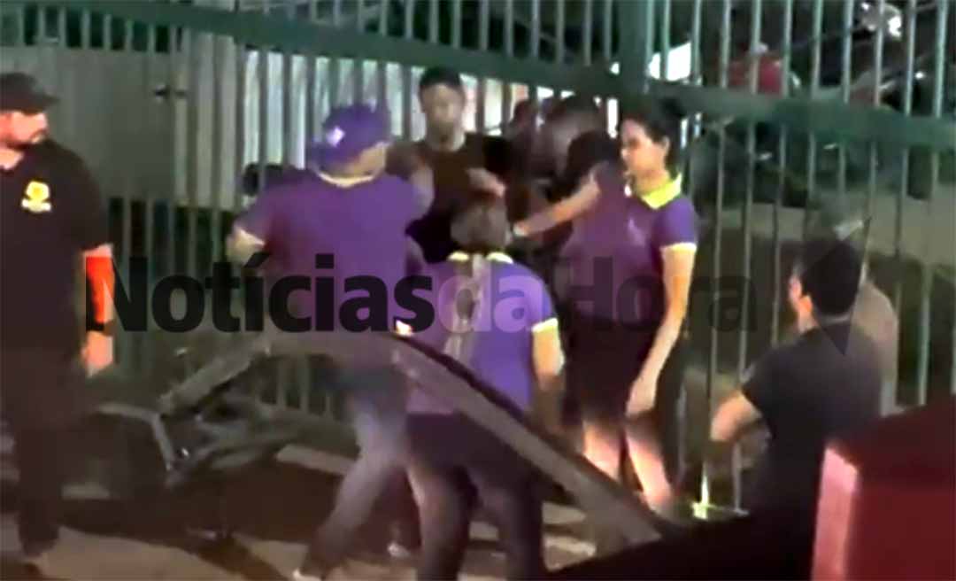 Conflito entre homem e segurança em show de Jorge & Mateus