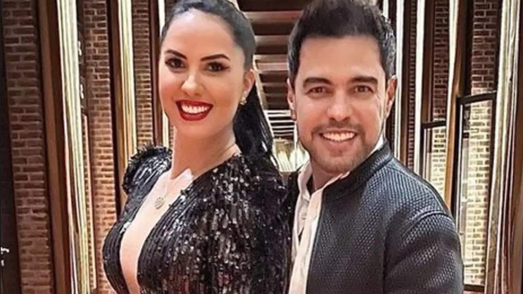 Zezé Di Camargo e Graciele Lacerda em musical com Camilla Camargo