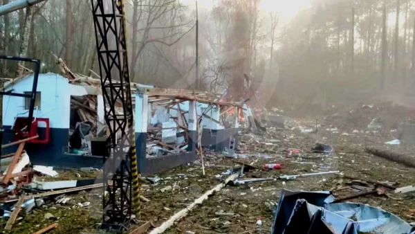 explosão em fábrica de dinamite