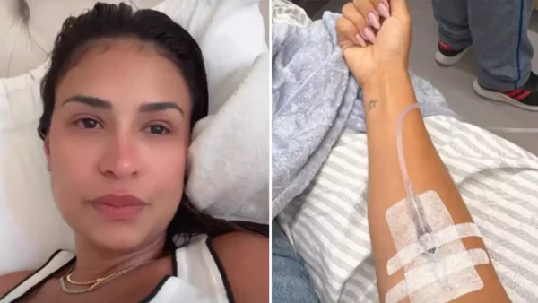 Simone Mendes internada