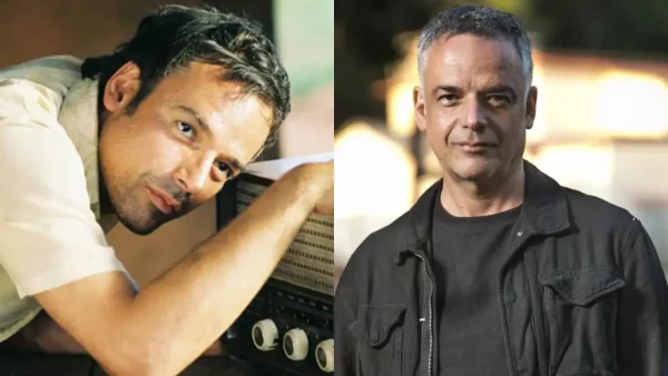 Ângelo Atônio, antes e depois do filhe "2 Filhos de Francisco" (Foto: Arte Movimento Country | Divulgação)