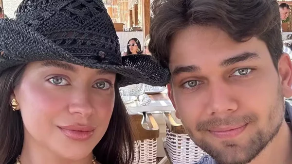 Leandro Costa com a namorada, a dentista Isadora Martins (Foto: Reprodução Instagram)