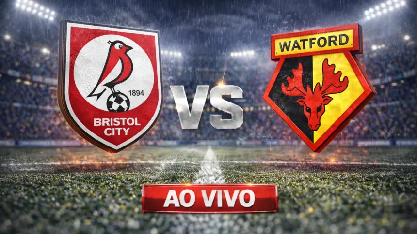 Onde assistir Bristol City x Watford Ao Vivo