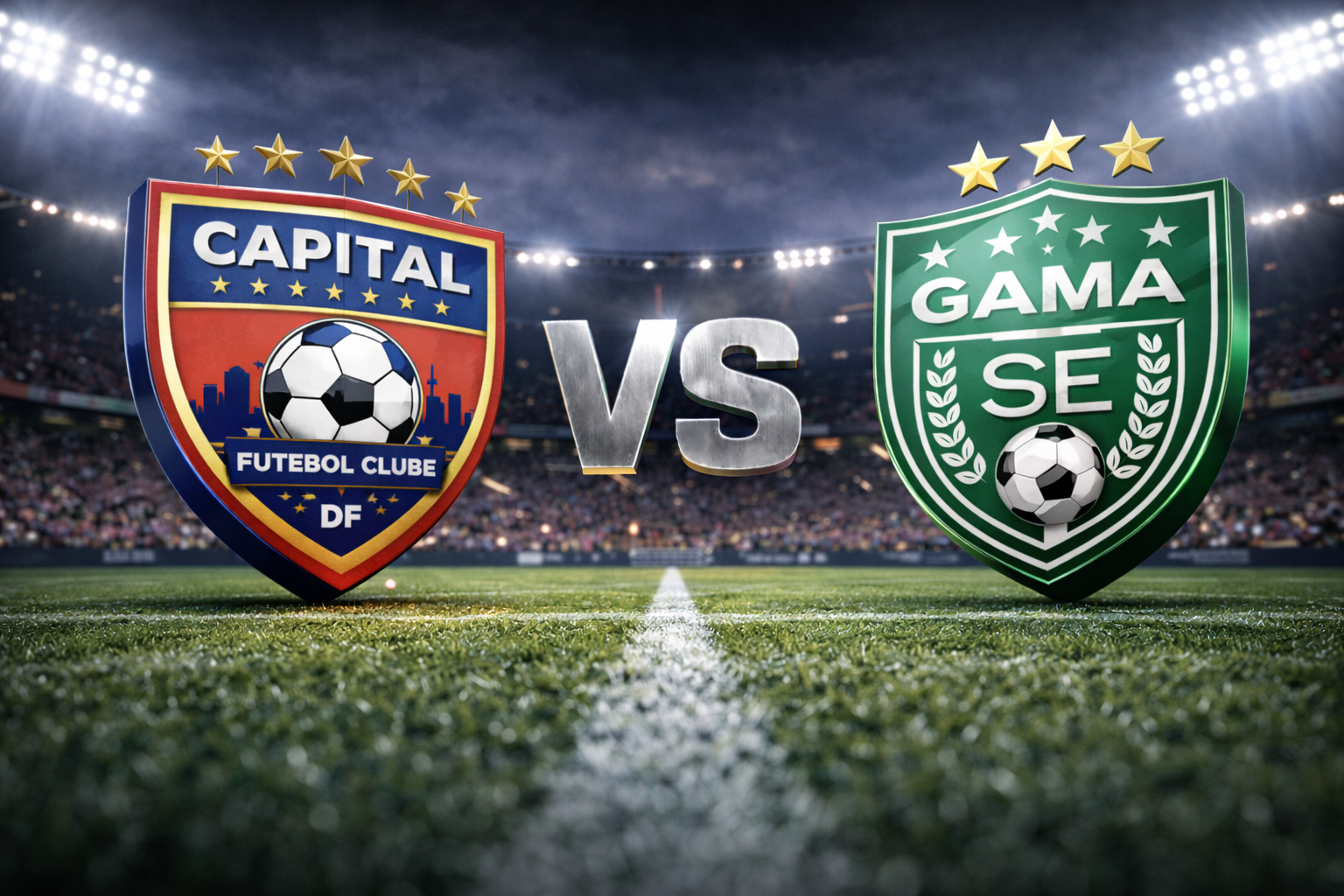 Onde assistir Capital-DF x Gama ao vivo: Horário e escalações da 9ª rodada do Estadual