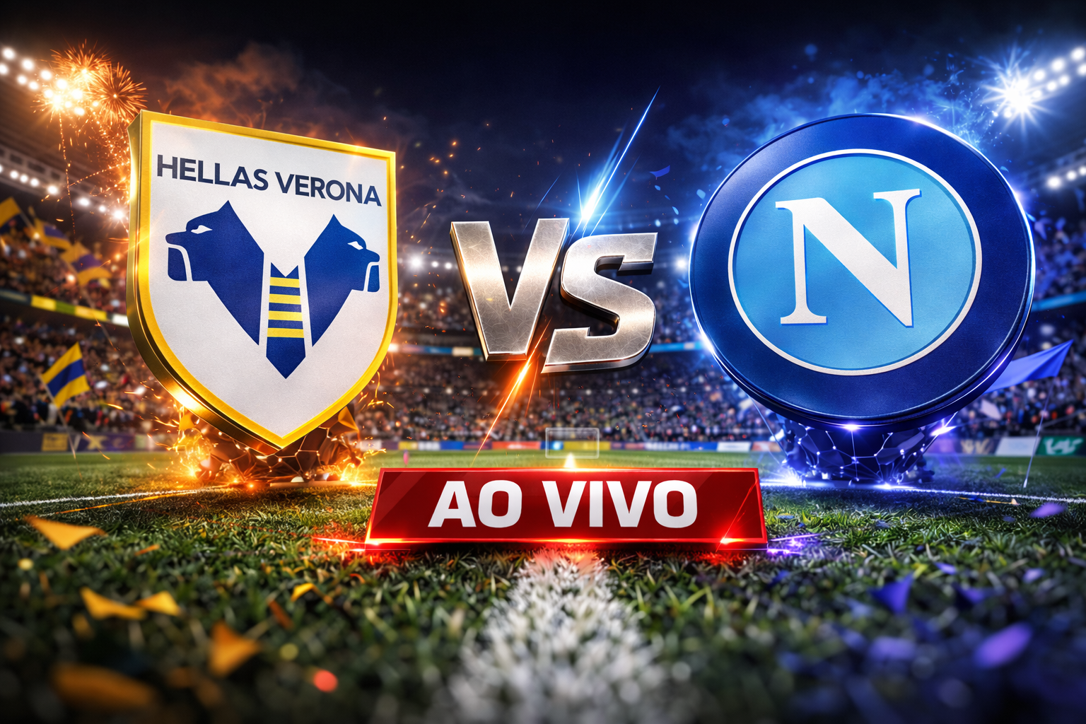 Hellas Verona x Napoli: onde assistir ao vivo hoje, horário e escalações