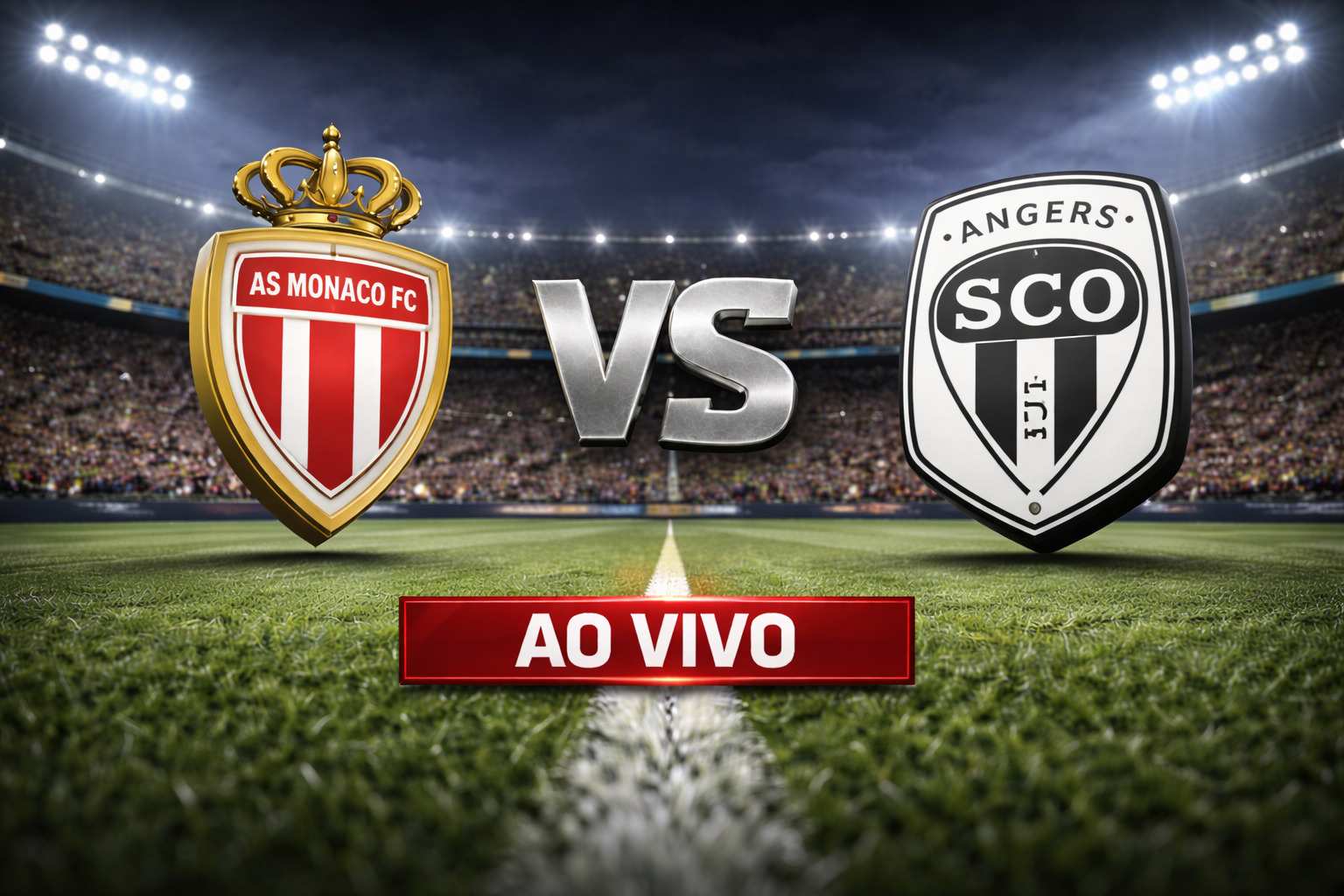 Onde assistir Monaco x Angers ao vivo: Horário e escalações na Ligue 1
