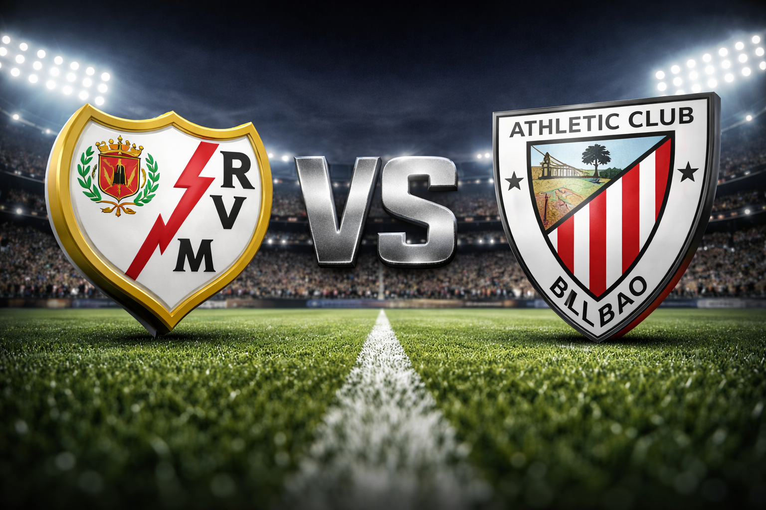 Onde assistir Rayo Vallecano x Athletic Bilbao ao vivo: Horário e escalações na La Liga