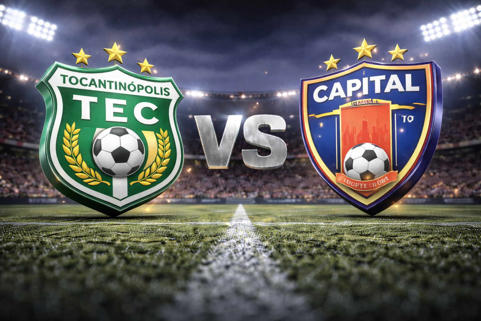 Onde assistir Tocantinópolis x Capital-TO ao vivo: Horário e escalações na 7ª Rodada