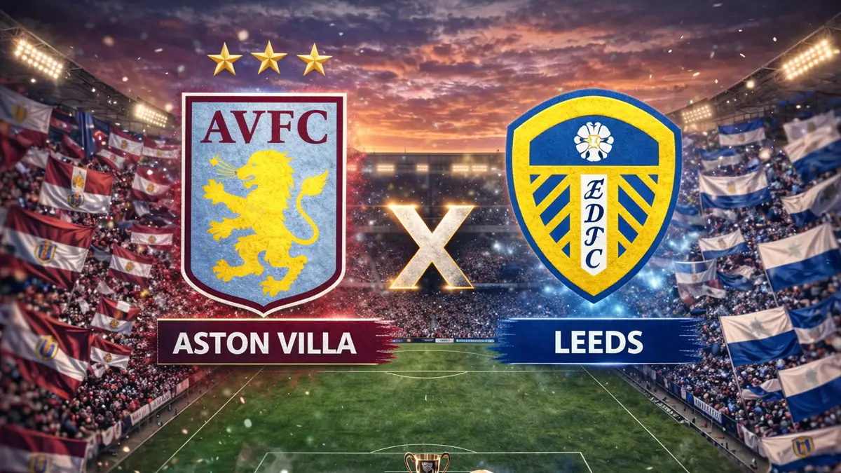 Onde assistir Aston Villa x Leeds Ao Vivo