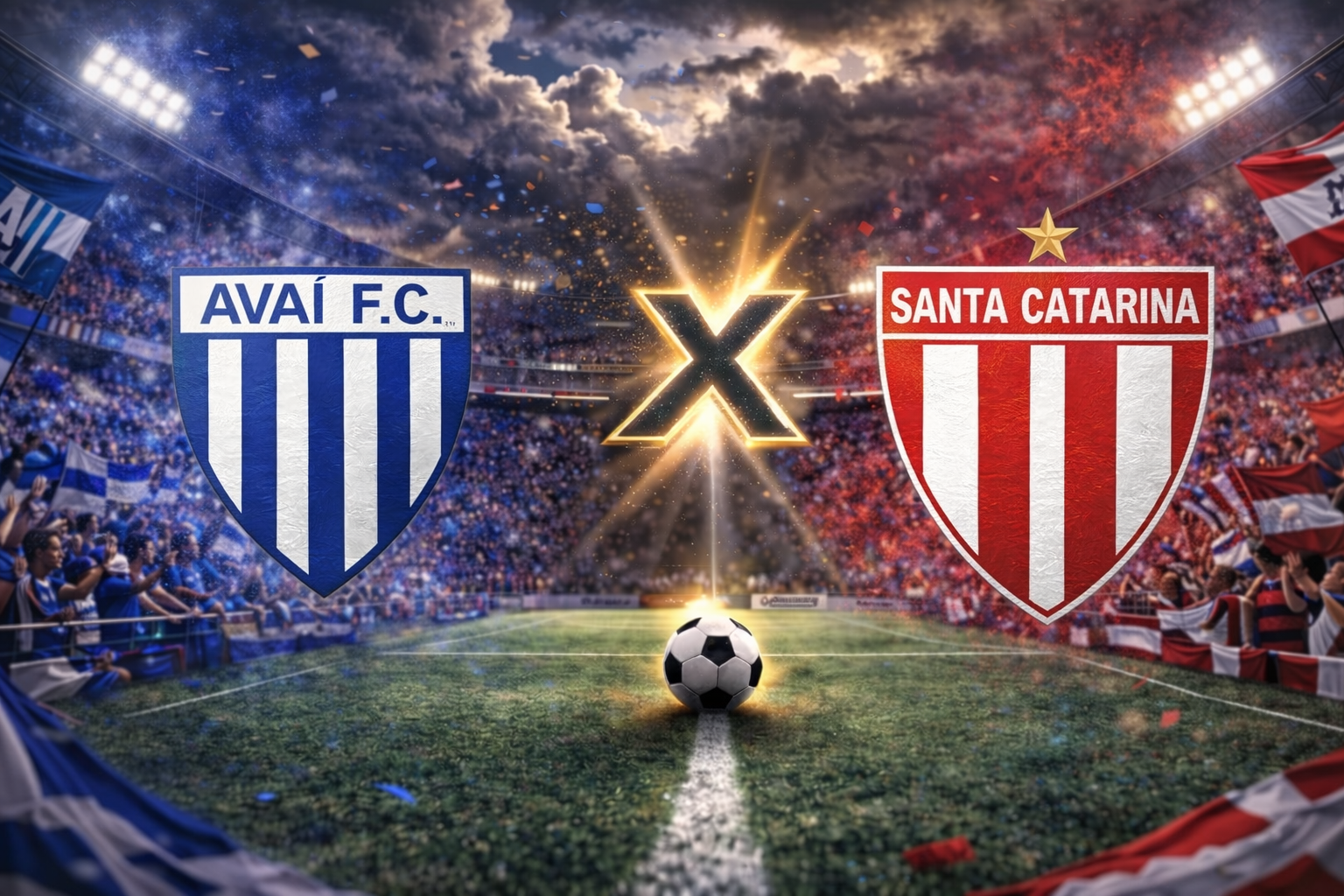 Onde assistir Avaí x Santa Catarina Ao Vivo