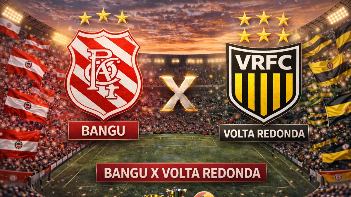 Bangu x Volta Redonda Ao Vivo: Acompanhe minuto a minuto