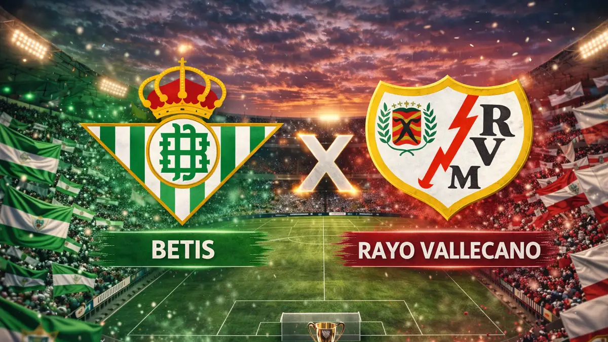 Onde assistir Betis x Rayo Vallecano Ao Vivo