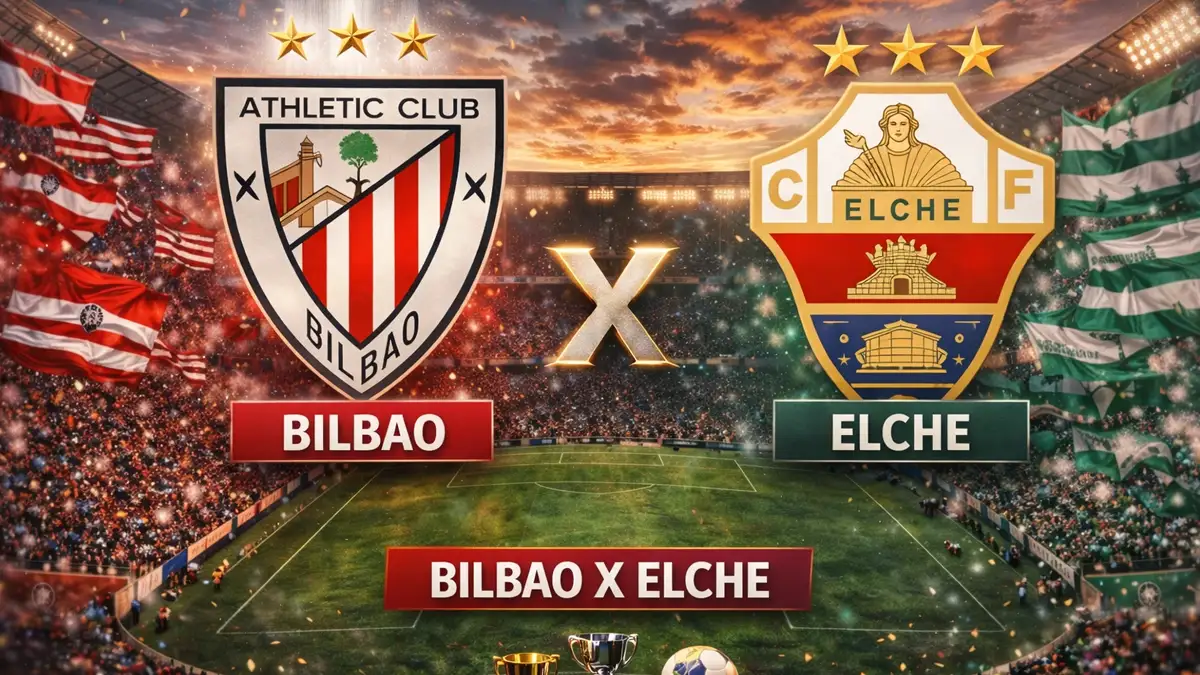Athletic Bilbao x Elche Ao Vivo: Acompanhe minuto a minuto