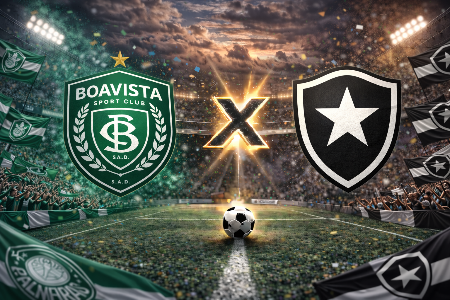 Onde assistir Boavista x Botafogo Ao Vivo