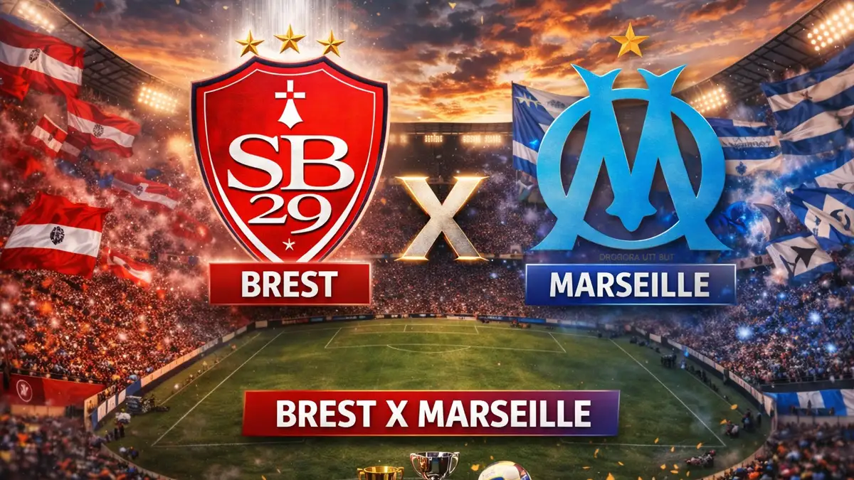 Brest x Marseille Ao Vivo: Acompanhe minuto a minuto