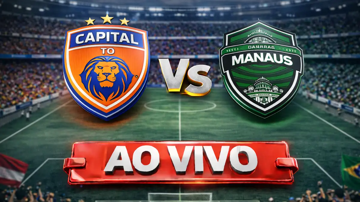 Onde assistir Capital-TO x Manaus Ao Vivo hoje