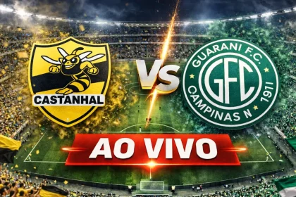Onde assistir Castanhal x Guarani Ao Vivo