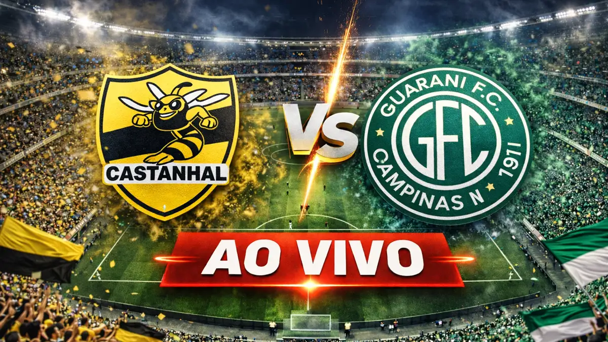 Onde assistir Castanhal x Guarani Ao Vivo