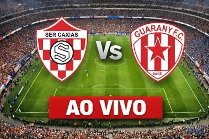 Onde assistir Caxias x Guarany de Bagé Ao Vivo Hoje 22h