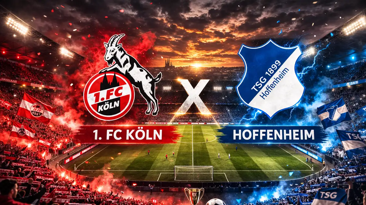 Onde assistir Colônia x Hoffenheim Ao Vivo