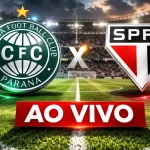 Onde assistir Coritiba x São Paulo Ao Vivo hoje