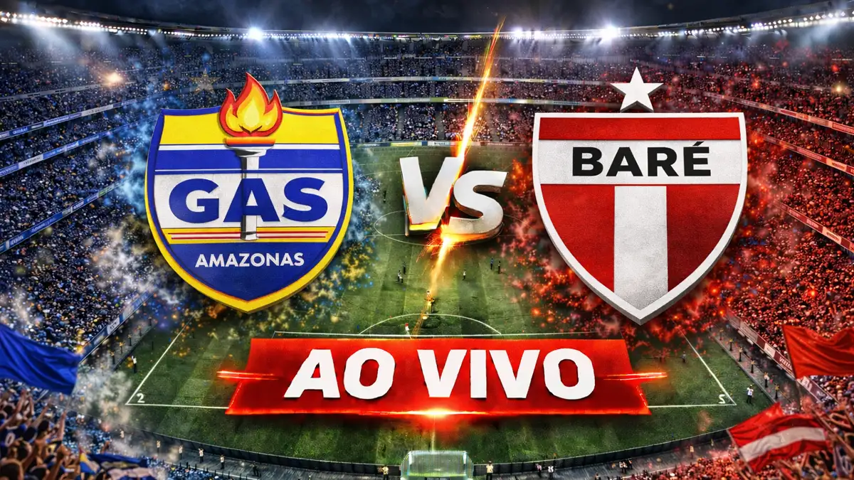 Onde assistir GAS x Baré Ao Vivo hoje