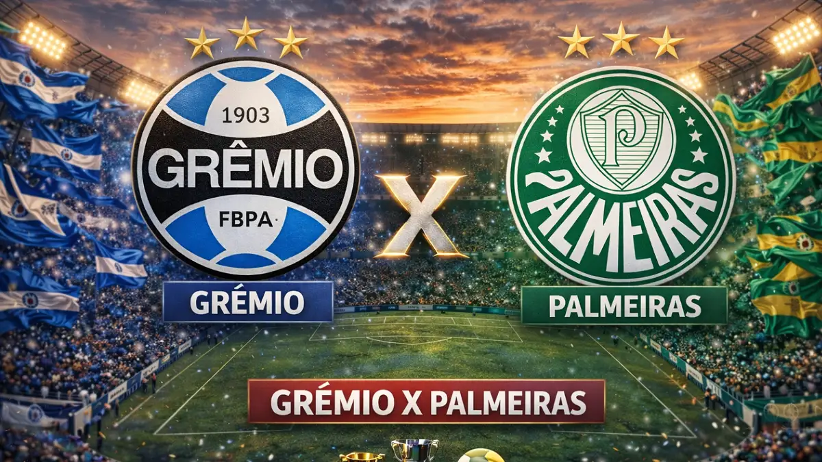 Grêmio x Palmeiras Ao Vivo: Acompanhe minuto a minuto