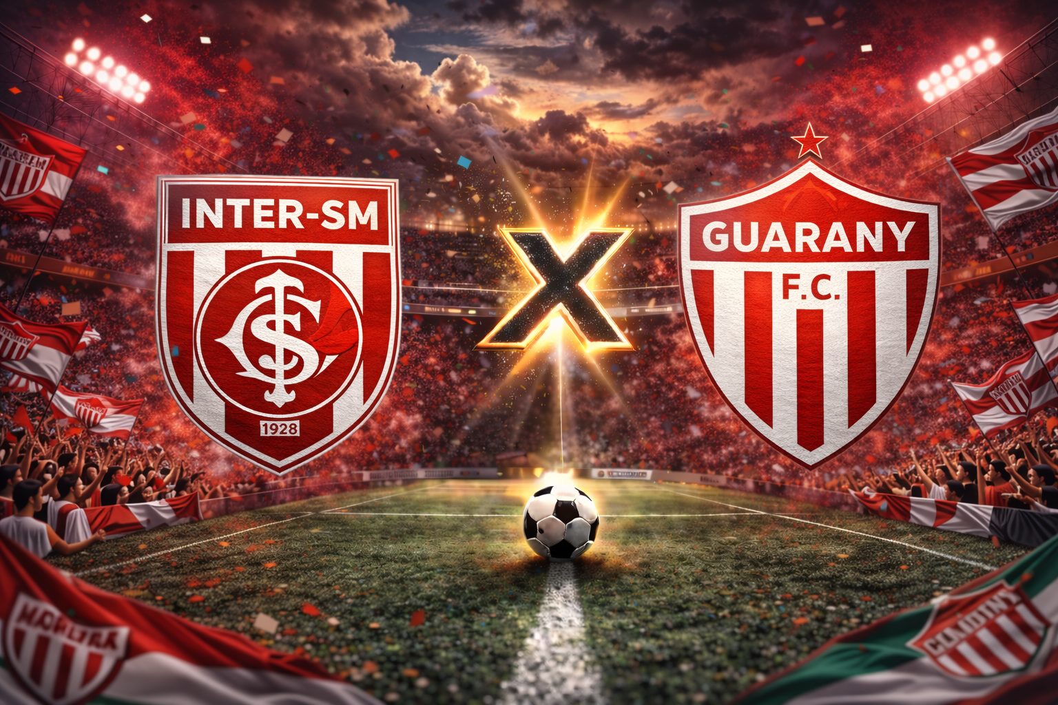 Onde assistir Inter-SM x Guarany Ao Vivo