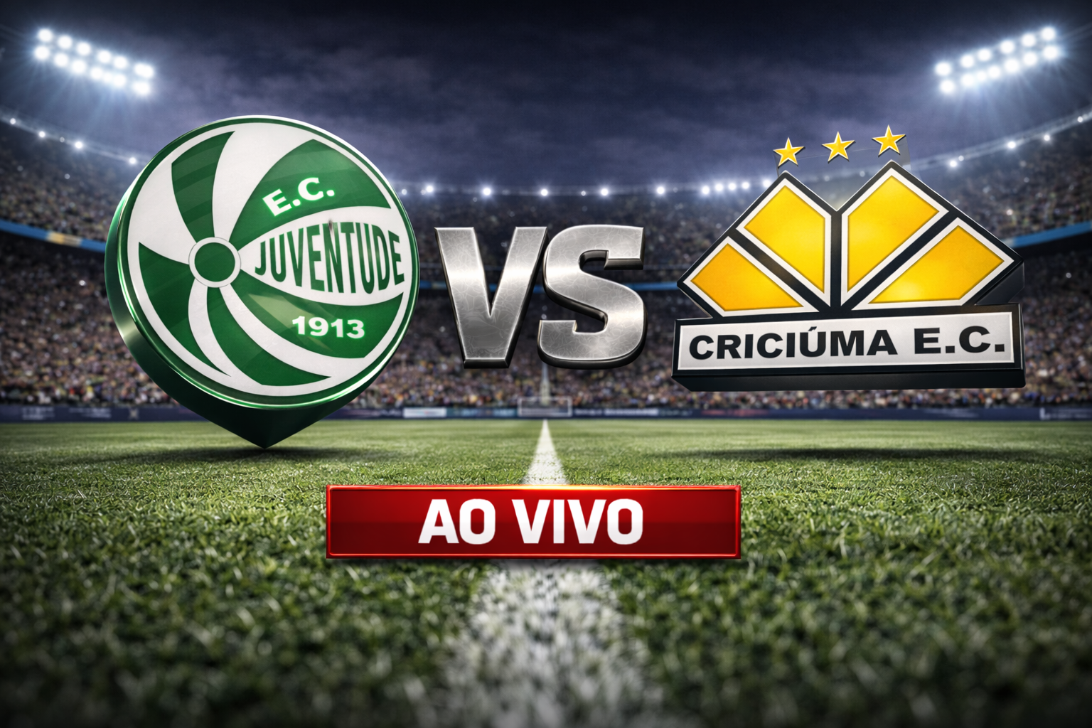 Onde assistir Juventude x Criciúma ao vivo: Horário e escalações na Copa do Brasil