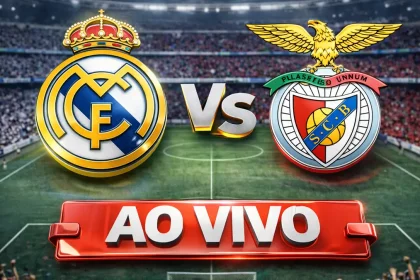 Onde assistir Real Madrid x Benfica Ao Vivo hoje