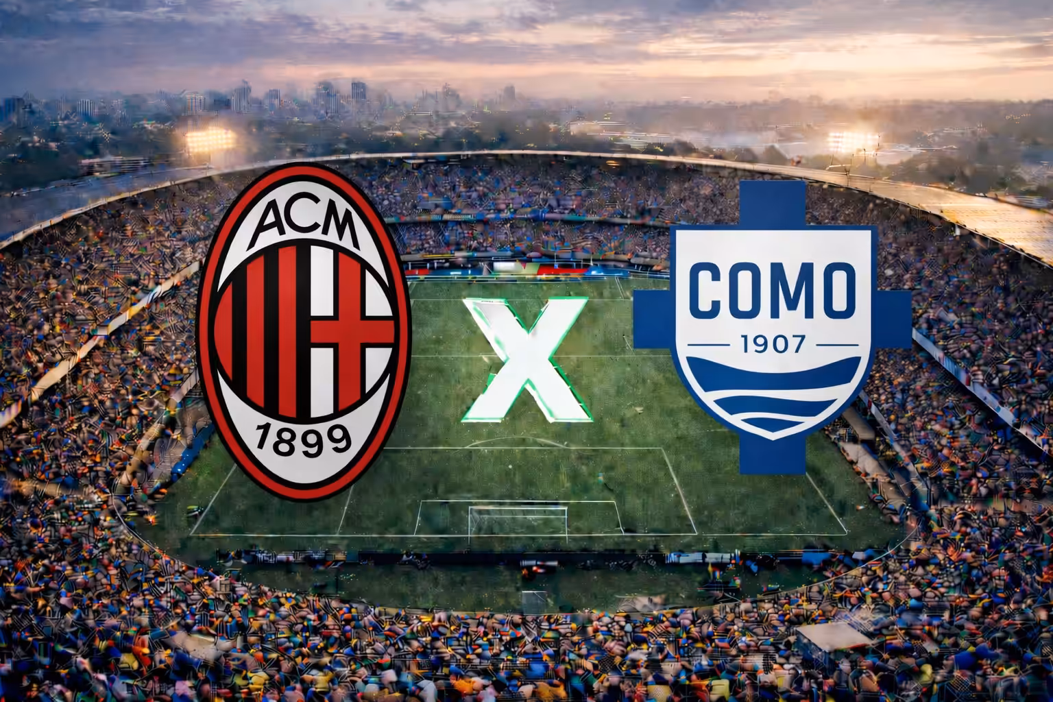 Milan x Como Ao Vivo: Saiba como assistir, acompanhe minuto a minuto, palpite e escalações