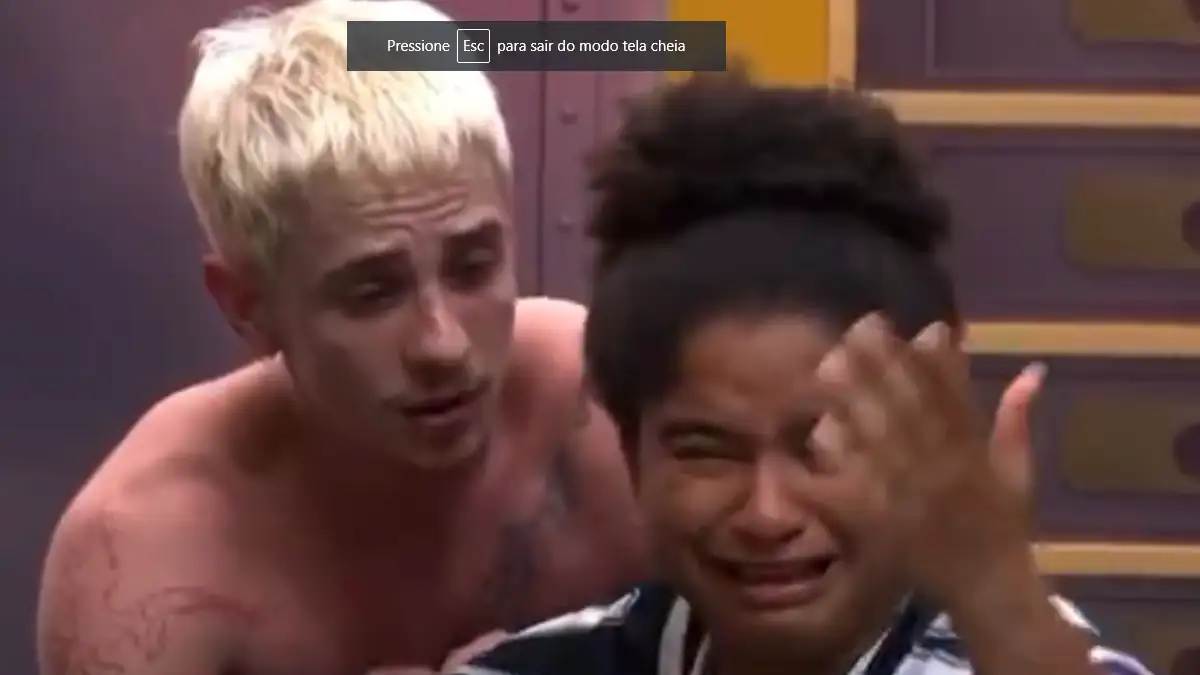 Acaba de sair: Milena fracassa e chora no BBB 26