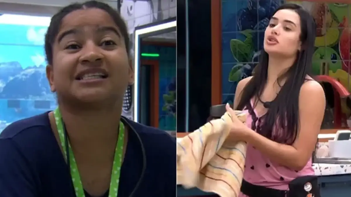 BBB 26: Jordana enfrenta Milena na cozinha e discussão pega fogo