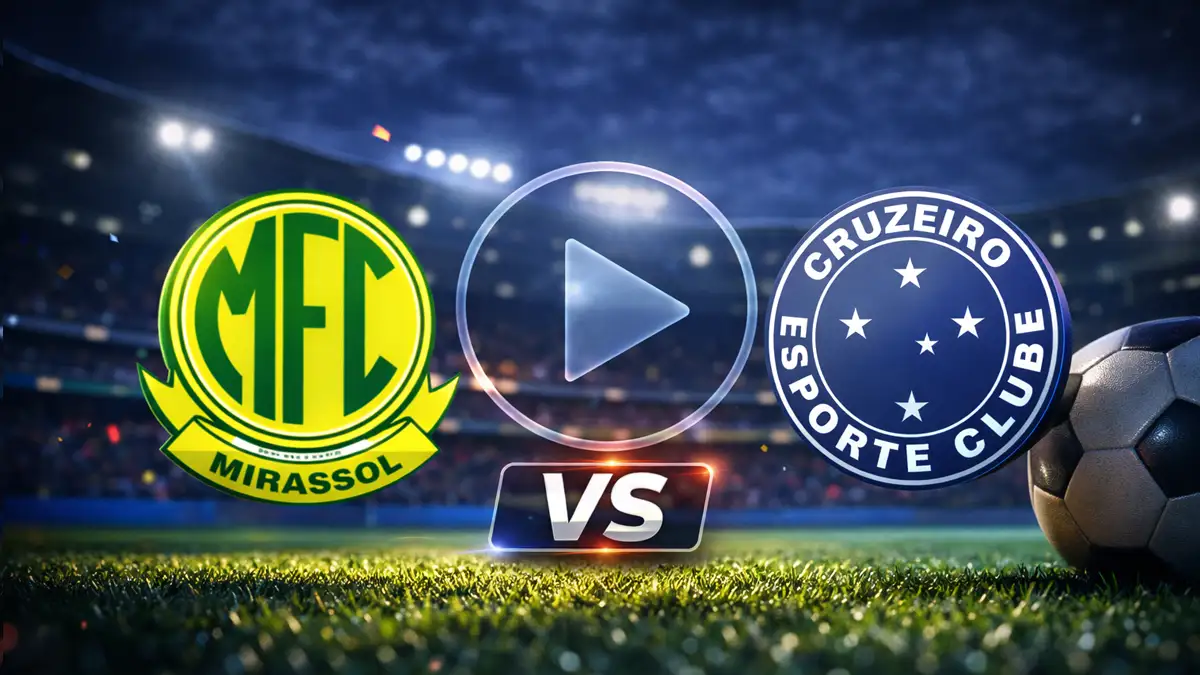 Mirassol x Cruzeiro Ao Vivo pela 3ª rodada do Brasileirão 2026