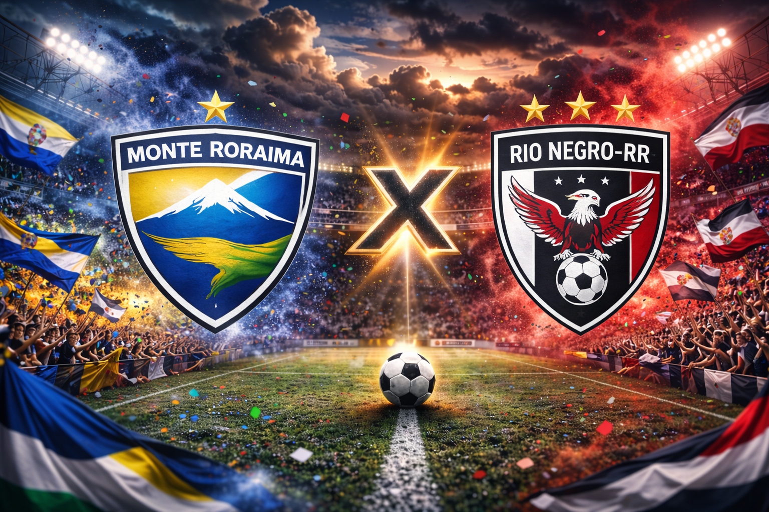 Onde assistir Monte Roraima x Rio Negro-RR Ao Vivo